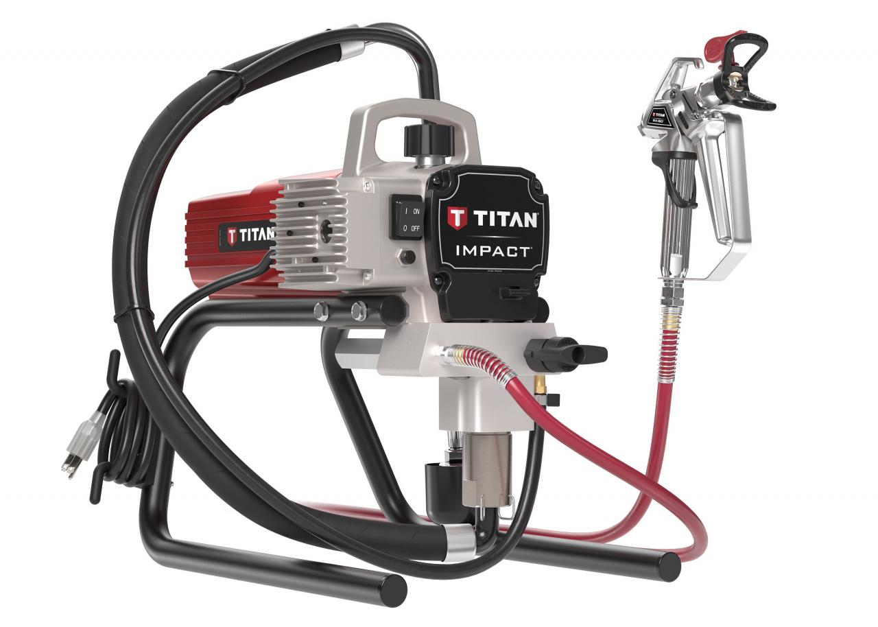 Titan Tool Control Max 1500 High-Efficiency Airless Paint Sprayer :  Amazon.in: Home Improvement