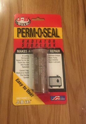 JB WELD PERM-O-SEAL Radiator Stop Leak Easy to use No need to drain coolant  - £1.16 | PicClick UK