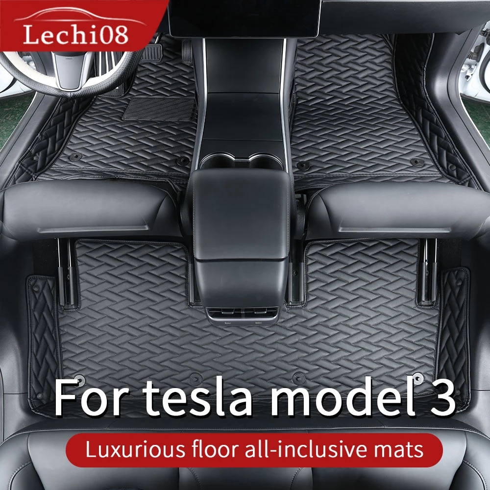 Hands-on for winter: Installing official Tesla Model 3 all-weather floor  mats [Video] - Electrek