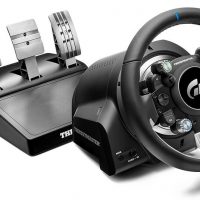 Thrustmaster T-GT II Steering Wheel And Pedals Black, Techinn