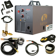 2016 Upgraded Version* MIG140 140Amp Mig Wire Welder - Flux Cored and  Aluminum Gas Shielded Welding Lotos