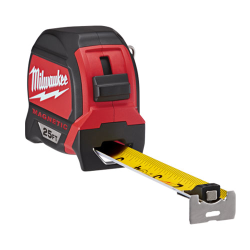 Milwaukee Tool 48-22-7125 Magnetic Tape Measure 25 ft x 1.83 Inch Tools &  Home Improvement Measuring & Layout Tools vriksha.in