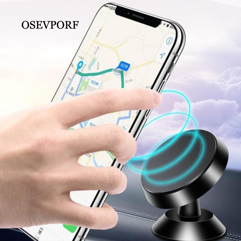OSEVPORF Universal Magnetic Car Phone Holder Strong Magnet Stand For iPhone  11 Pro MAX Huawei P40 P30 Pro Lite Samsung S20 S10|Phone Holders & Stands|  - AliExpress
