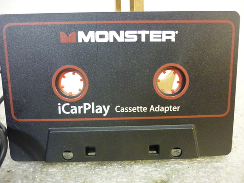 Monster Cable iCarPlay Cassette Adapter 800 for MP3's & Smartphones to 1/8