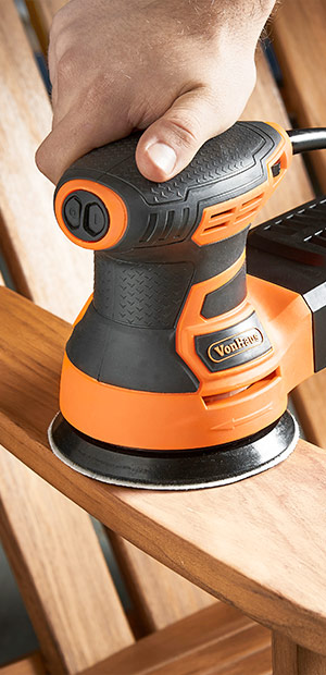 Buy VonHaus 6 Dual Action Polisher Machine Kit, Random Orbital Buffer with  6 Variable Speeds for Cars, Boats, Tiles - Includes 4 Polishing Pads, Wash  Mitt, Microfiber Cloth and Carrying Bag Online