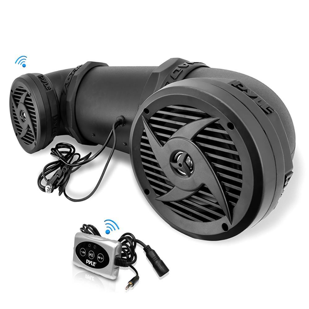 awesome Pyle ATV Speakers Clear the path with the Pyle Tornado! The PLATV Speaker  System is ideal for ATVs, UTVs and off-road vehicles,… | Atv speakers, Atv,  Marine