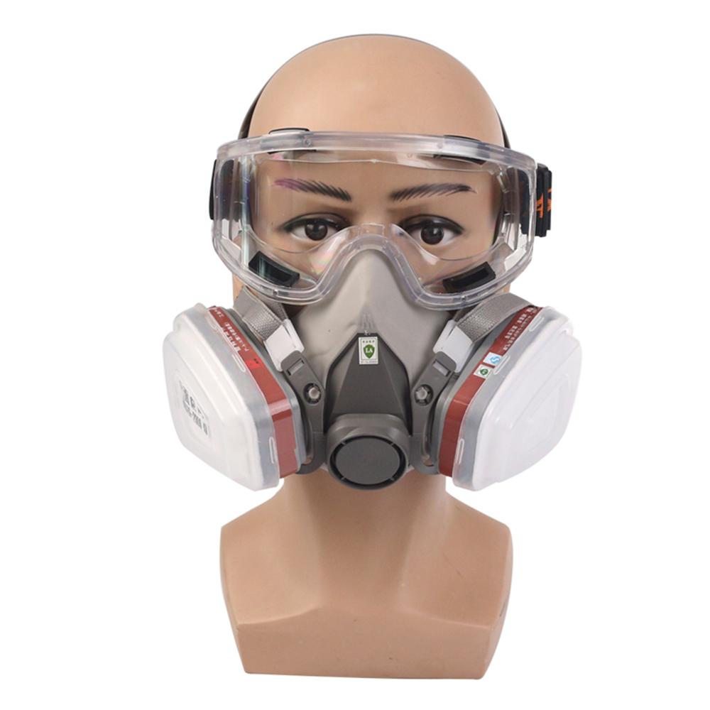 Painting Spraying Dust Gas Mask Respirator Safety Work Filter Dust Mask For  3M 6200 5N11 6001 501 N95 | Alvex Online Store