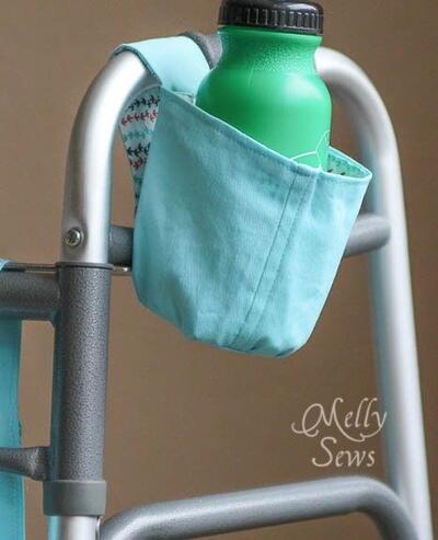 Portable Hanging Cup Holder | AllFreeSewing.com