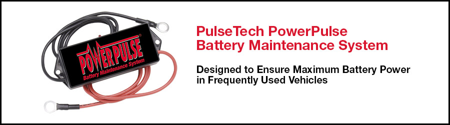 PulseTech PowerPulse Battery Maintenance System Designed to Ensure Maximum  Battery Power in Frequently Used Vehicles