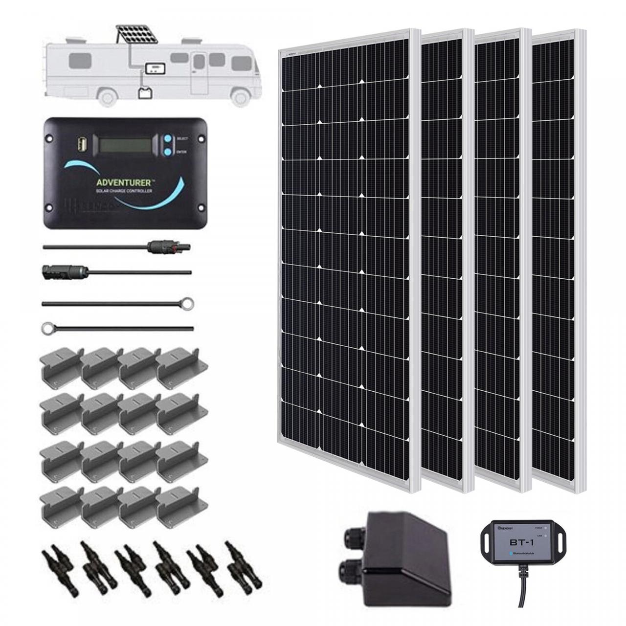 Renogy 400 Watt 12 Volt Solar Starter Kit w/ MPPT Charge Controller | Renogy  Solar