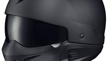 ScorpionExo Covert Unisex-Adult Half-Size-Style Matte Black Helmet (Matte  Black, Small) - Distlu