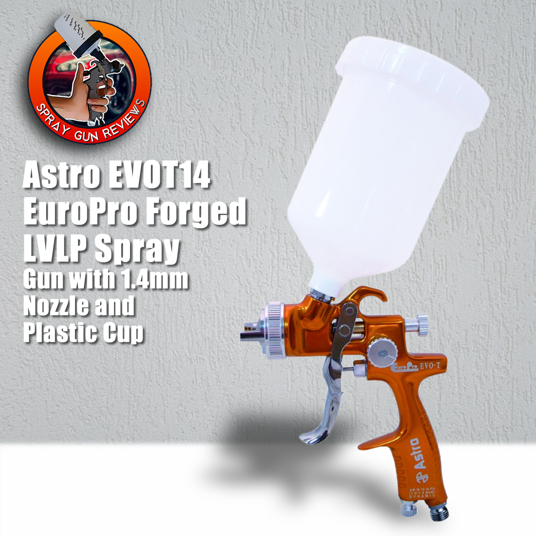 Astro EVOT14 EuroPro Forged LVLP Spray Gun Review