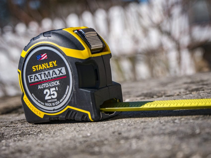 Stanley FatMax 25-ft Auto-Lock Tape Measure Review - Pro Tool Reviews