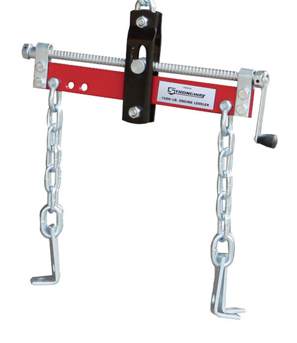 Strongway engine hoist with load leveler review | KnockOutEngine