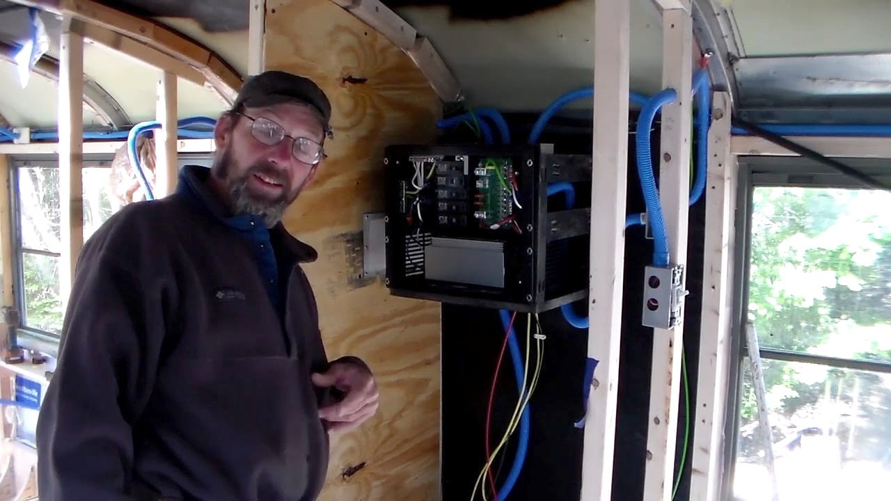 Installing a WFCO Power Center in a Skoolie - The Eddy-Line