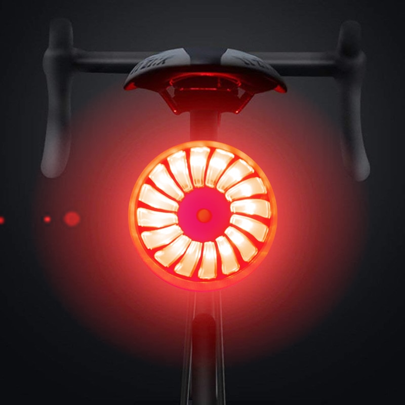 review WasaFire Bicycle light Smart Brake Mode Bike Light USB Recharg…