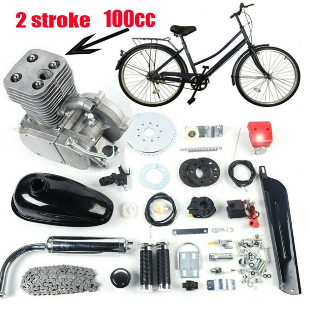 Goplus Bicycle Motor Kit, 80cc 2-Stroke Upgrade Bike Engine Kit, Gasoline  Motorized Gas Engine Bike Motor Kit, Speed Up to 50km/h, 2000W– Bioziny