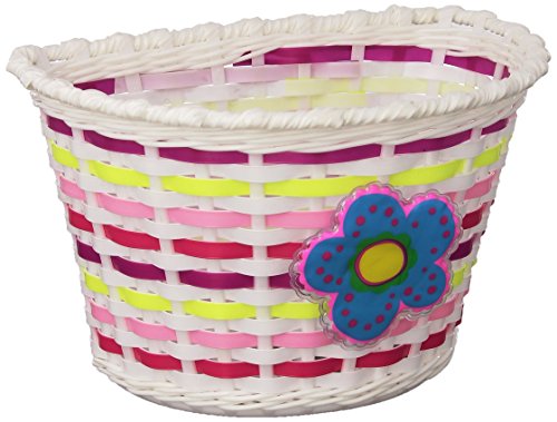 Schwinn Girls Bicycle Basket, Regular Flowers, Pink: Amazon.ae