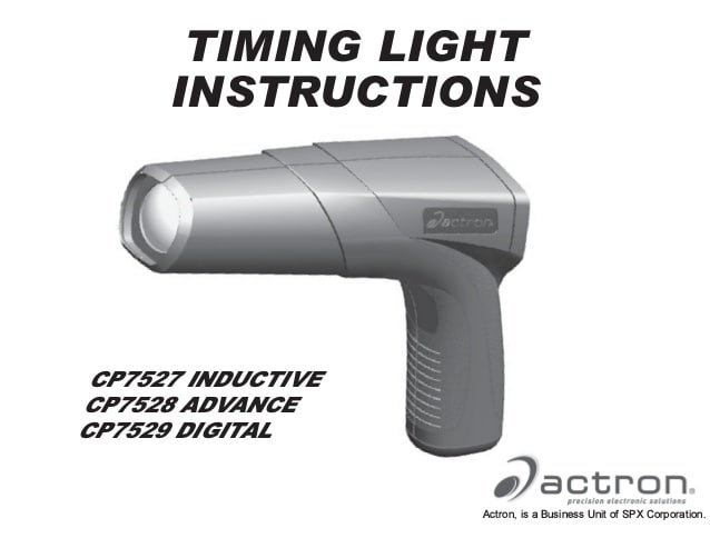 Actron CP7527 Inductive Timing Light