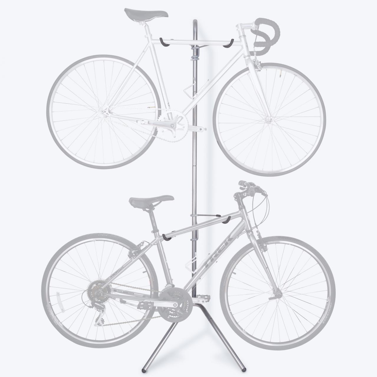 CyclingDeal Bicycle Floor Type Parking Rack Stand - for Mountain MTB and  Road Bike Indoor Nook Garage Storage - 4 Bikes | Pricepulse
