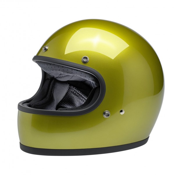 Biltwell Gringo ECE-2205 Full Face Motorcycle Retro Helmet Garnet