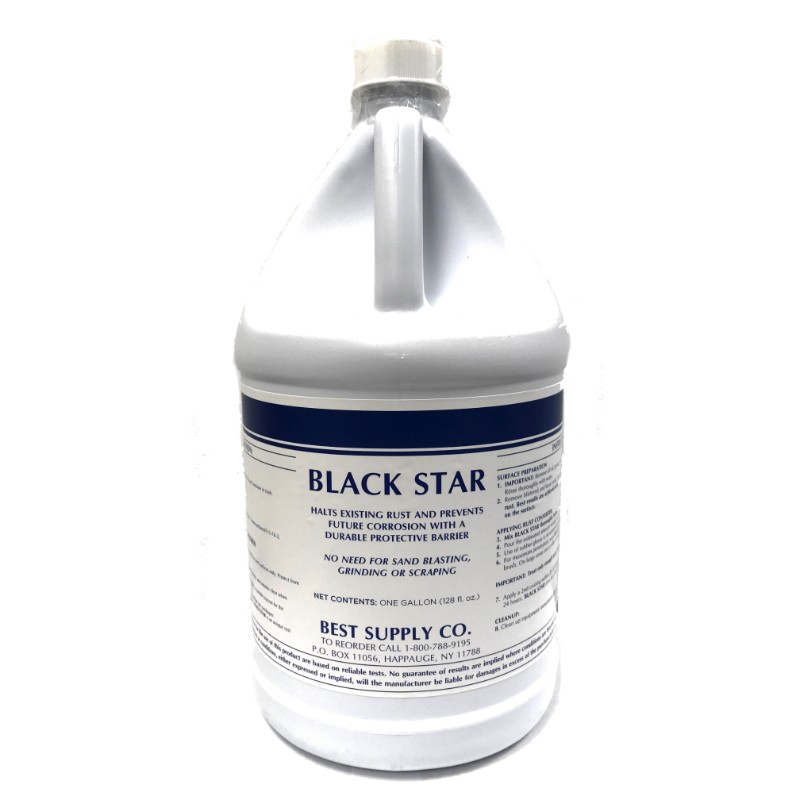 MRO Chem Black Star Rust Converter - Converts Rust on Any Steel Surface (1  Quart) | Pricepulse