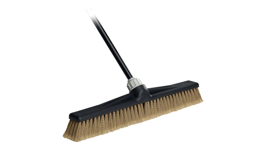 Outdoor Brooms: 18” Rough Surface Push Broom | O-Cedar®