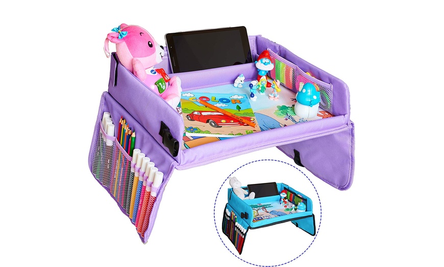 Up To 16% Off on Kids Travel Tray Car Seat Tra... | Groupon Goods