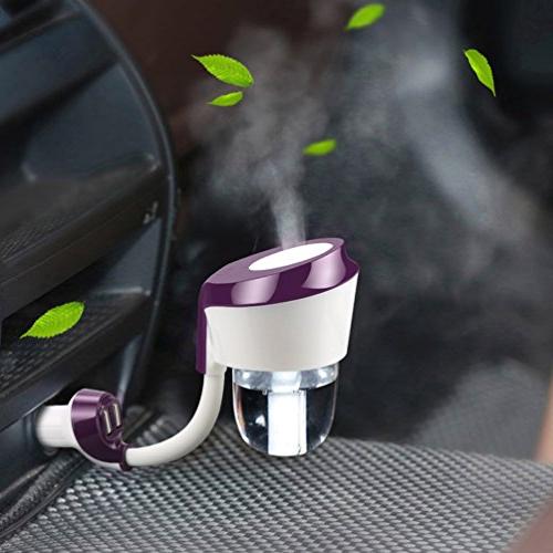 Vyaime Car Diffuser Humidifier Aromatherapy Essential Oil Diffuser,Dual