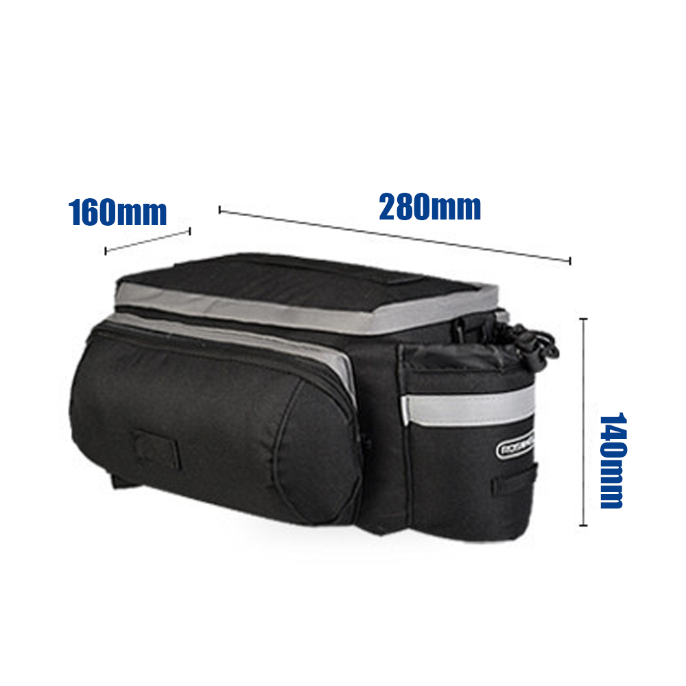 Roswheel 14024 Convertible Bike Bicycles Rear Rack Seat Pannier Trunk Bag  with Cup Holder | Walmart Canada