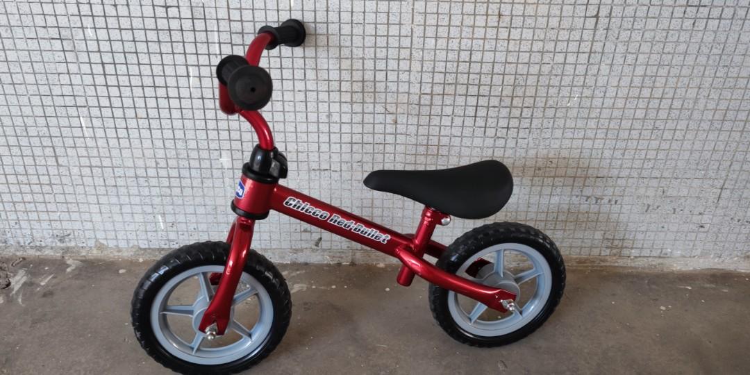 Chicco Red Bullet Balance Training Bike 平衡單車, 兒童＆孕婦用品, 玩具- Carousell