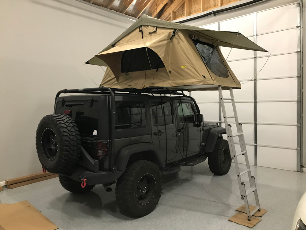 Smittybuilt Overlander Rooftop Tent – Trail Industries