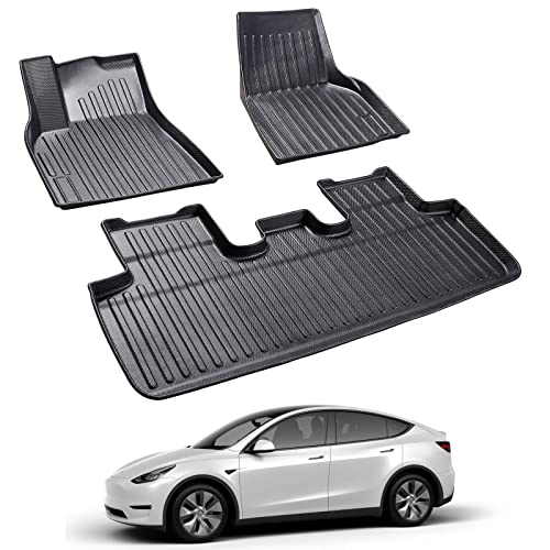 Buy Toplight Floor Mats for Tesla Model Y, Durable Flexible 3D Floor Mats  Tesla Model Y Online in Italy. B07VHNC7YN