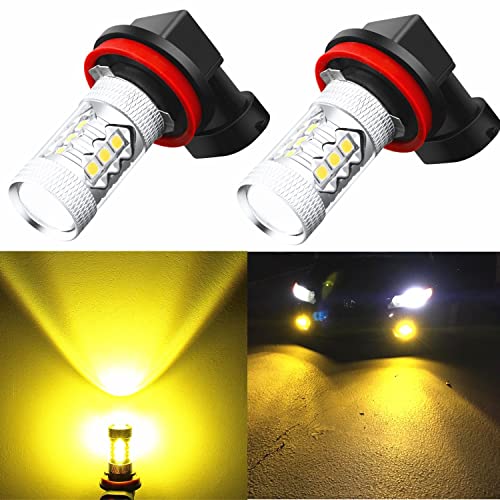 Alla Lighting Extremely Super Bright High Power 50W CREE 5202 H16 Type 1  White LED Lights Bulbs for Fog Light Lamps Replacement: Buy Online at Best  Price in UAE - Amazon.ae