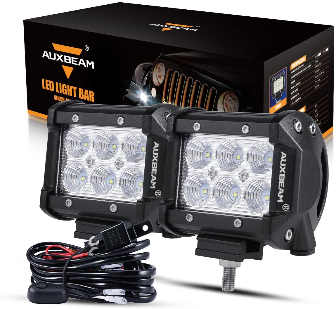 Buy Auxbeam 32 180W Curved LED Light Bar 5D Lens 18000LM Spot Flood Combo  Beam Driving Light with Wiring Harness for Pickup Car Trucks SUV ATV UTV  Offroad Vehicle Online in Hungary.