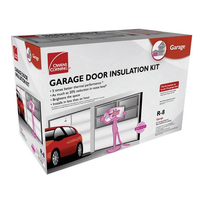Owens Corning Garage Door Insulation (Kit R-8 Single Faced Fiberglass Roll  Insulation (66-sq ft 22-in W x 4.5-ft L) in the Roll Insulation department  at Lowes.com