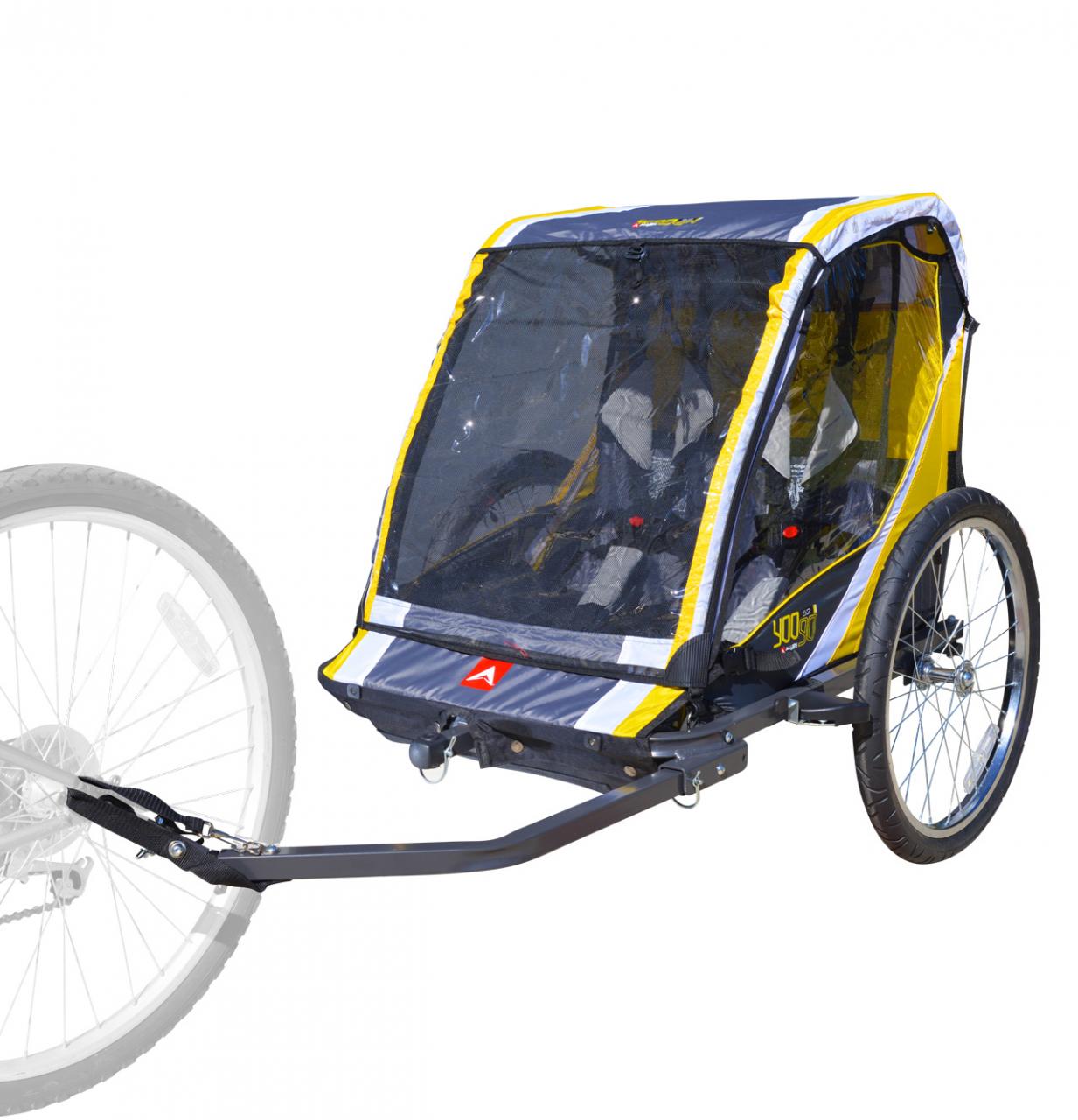 Deluxe Child Bike Trailer & Stroller - Allen.Bike