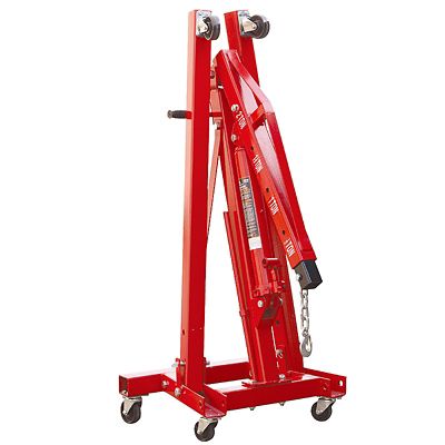 3/4 Ton Capacity 1,500 lb Torin Big Red Engine Hoist / Shop Crane  Accessory: Steel Engine Leveler Hoists & Cranes lakewood Exterior  Accessories