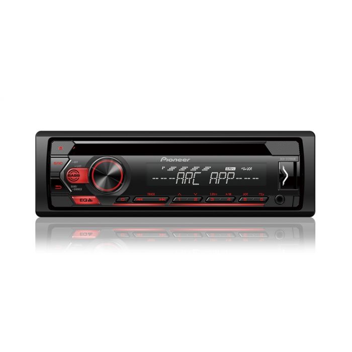 Pioneer DEH-S1000UB CD Single DIN Car Stereo Receiver - Dvdplayerforcar.com