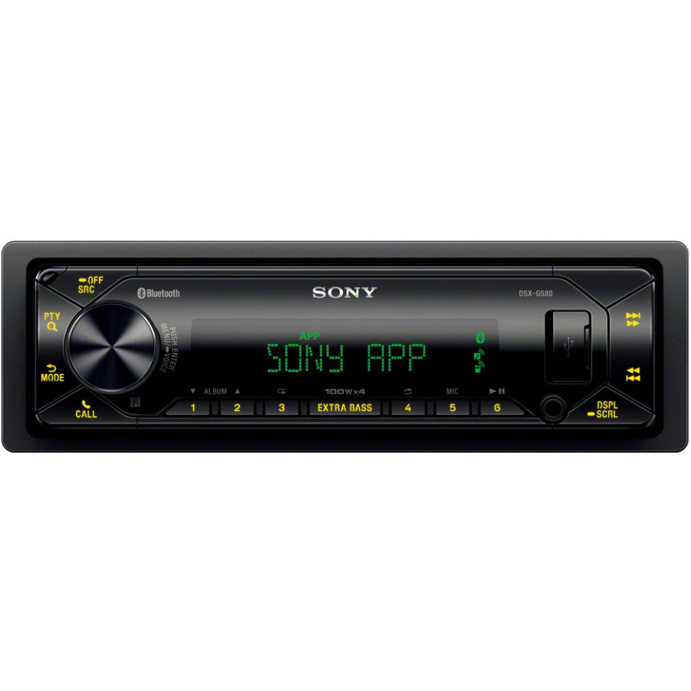 Sony MEX-XB100BT Single DIN Hi-Power Bluetooth In-Dash CD/AM/FM/Sirius –  Helmet Don