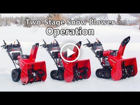 Snow Blower Videos | Honda Snow Blowers