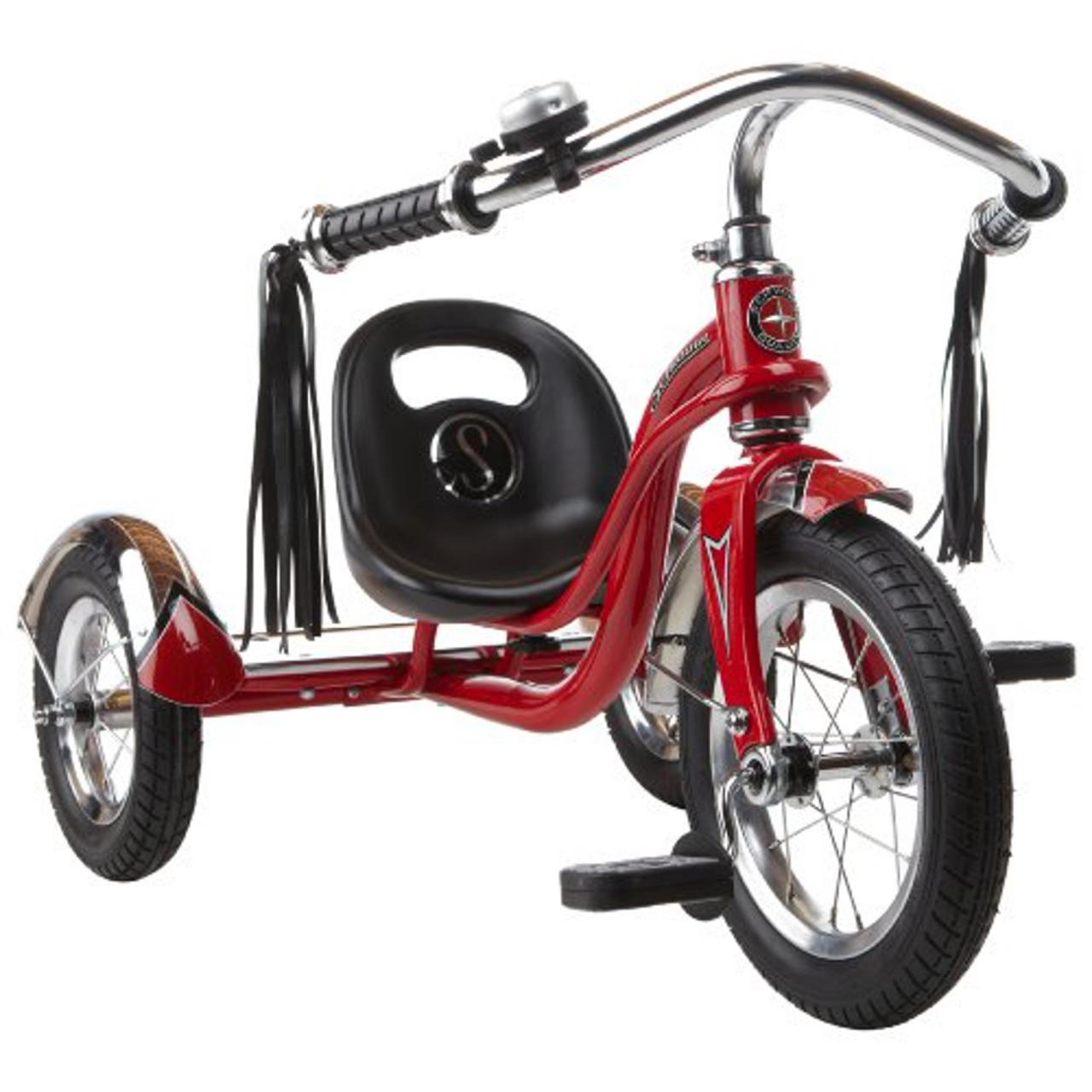 Schwinn Roadster Tricycle with Classic Bicycle Bell and Handlebar Tassels,  Featuring Retro Steel Frame and Adjustable Seat, fo | Walmart Canada