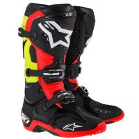 Alpinestars Men's Tech 10 Boots Black/Red/Yellow - Off-Road Boots - Boots:  Men's - Gear - SoloMotoParts.com - Motorcycle Parts, Acces… | Bike boots, Mx  boots, Boots
