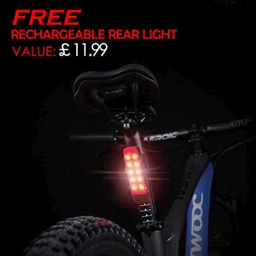 Te-Rich Bike Lights Set Rechargeable, Super Bright Bicycle Lights Front and  Rear, USB Cycle Flashlight, CREE LED Cycling He… in 2021 | Kids bike,  Cycling workout, Road kids