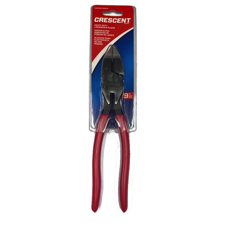 Crescent CCP8V 2 in 1 Combo Dual Material Linesman's Pliers and Wire  Stripper