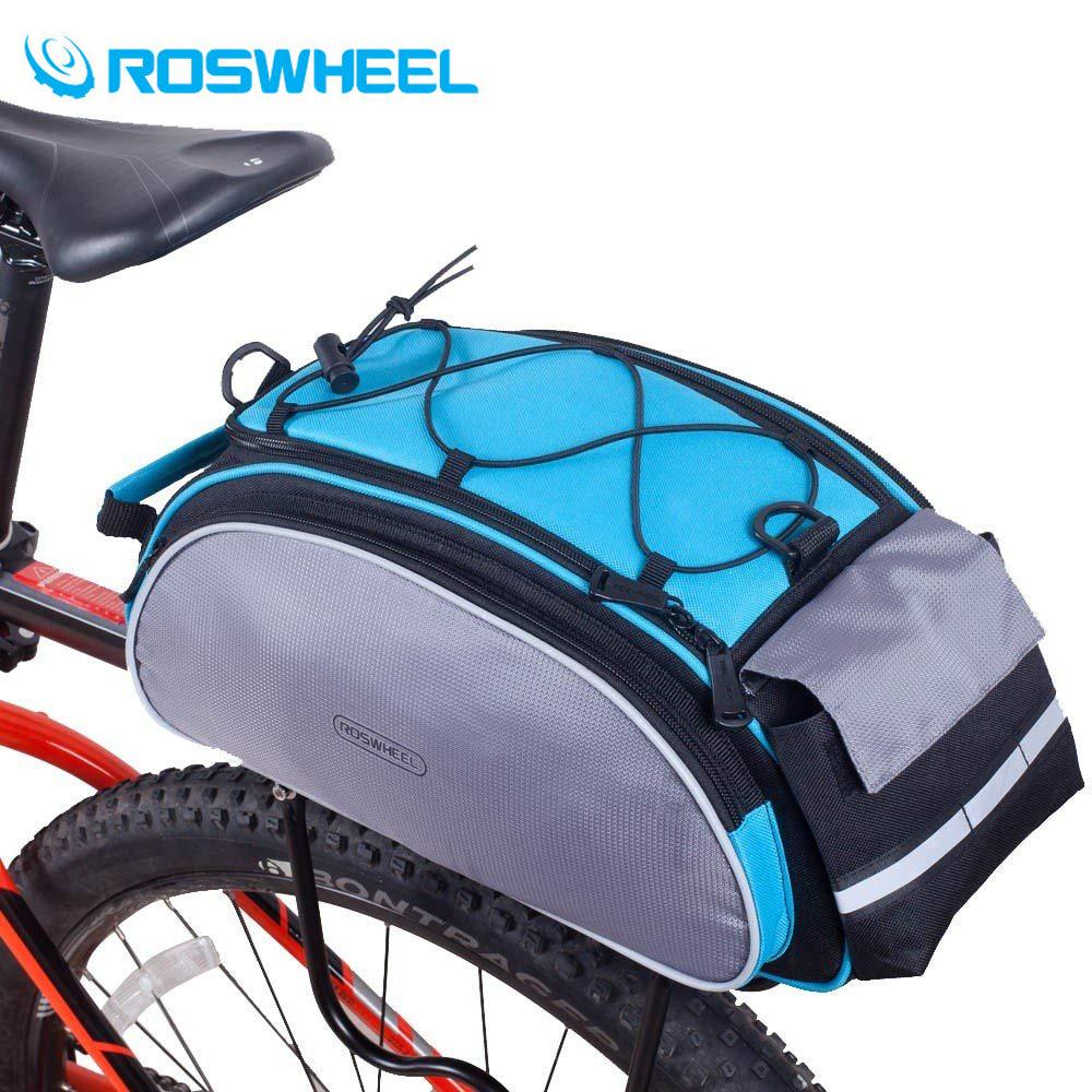 Roswheel 131414 Bike Cycling Bicycle Storage Tail Bag Rear Seat Saddle Bag  Pack Pannier Sack 8l 10l Large Capaciy - Buy Bike Tail Bag Product on  Alibaba.com