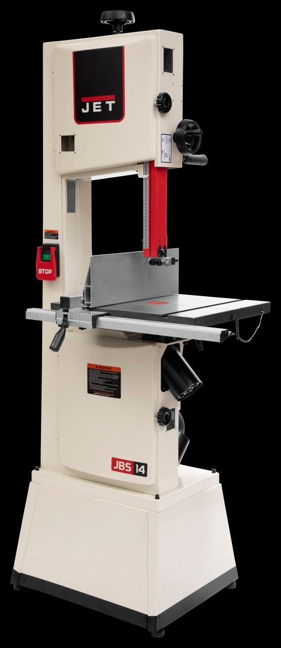 JET 14in 1.75HP Bandsaw w/Machined Aluminum Fence