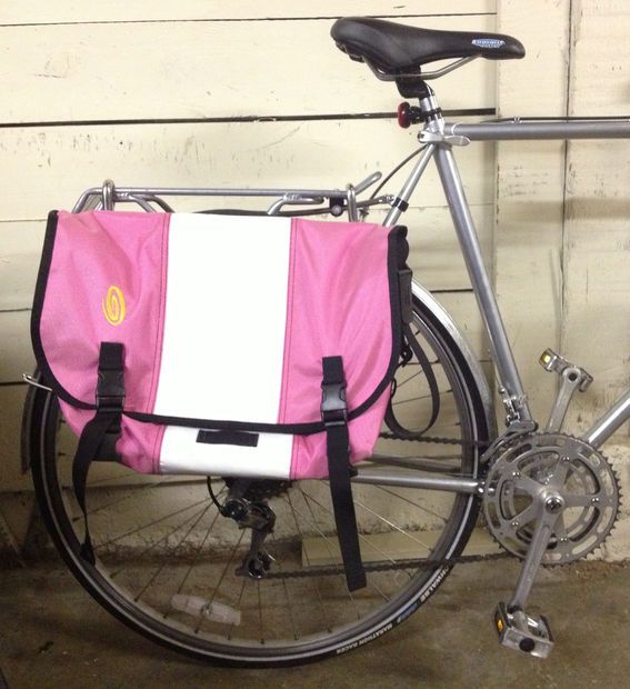I have a couple of messenger bags that I don't use very often  (coincidentally, i also live in San Francisco… | Bike panniers, Bike  accessories diy, Bicycle panniers