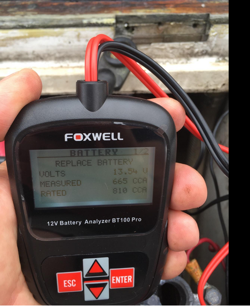 Foxwell BT100 12V battery analyzer Feedback: easy to use & accurate