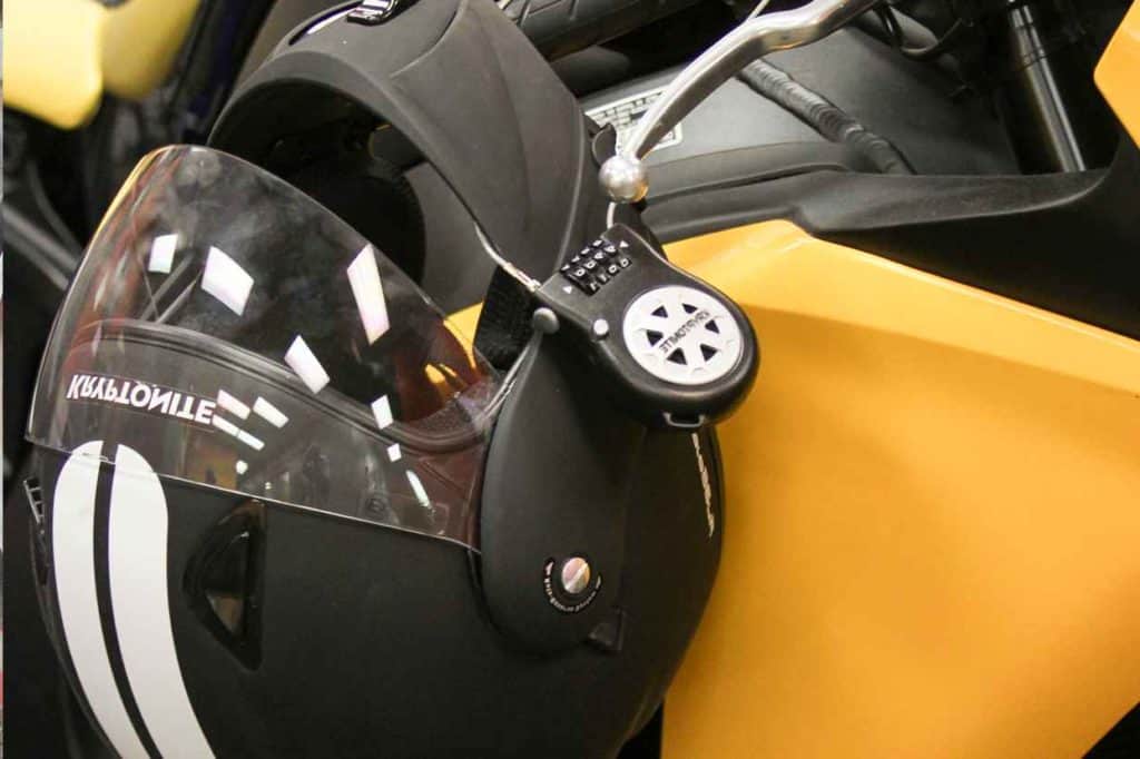 Find Out How to Lock your Helmet to Your Motorcycle